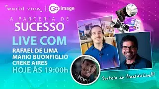 🔴AO VIVO: Parceria de sucesso World View e Go Image