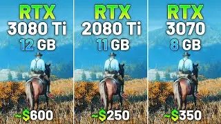 RTX 3080 Ti vs RTX 2080 Ti vs RTX 3070 - Test in 12 Games in 2024