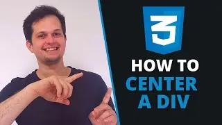 How to center a div with CSS