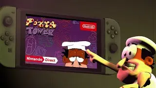 ITS PIZZA TOWER ON NINTENDO SWITCH! (SFM animation)