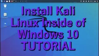 Kali Linux and Win10 on Win10 with VirtualBox Virtual Machines