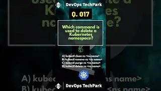 kubernetes delete namespace  object |#kubernetes  Interview question and answers #fact #kube #quiz