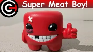 3D Printed Super Meat Boy Figure!