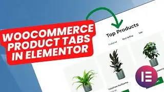 How to Add WooCommerce Product Tabs in Elementor