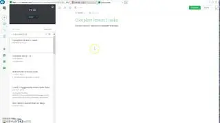 Create a note in Evernote