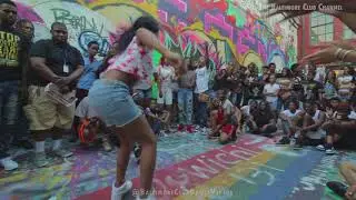 Jay Vs Niyah - Graffiti Alley Baltimore Club Dance Battle!