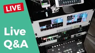 🔴 LIVE Q&A! Tula mic live demo, and answering your questions about livestreaming and the ATEM Mini!