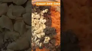 Carrot & Date Cake #shorts #cake #christmas #christmascakerecipe #carrotcake #easter  #christmas