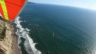 Avi loops Hangglider at West Lake, California