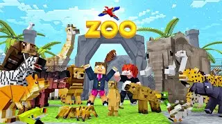 VISITAMOS UM ZOOLOGICO COM MAIS DE 1000 ANIMAIS NO MINECRAFT!!