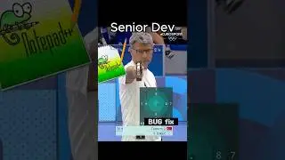 El programador senior que programa hasta en el bloc de notas. 