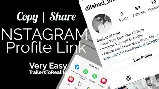 How To Share Instagram ID - Copy Insta ID Profile Link 👍