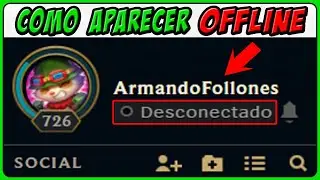 ✅ Como APARECER DESCONECTADO en el LOL y VALORANT ► Ponerse en MODO OFFLINE para salir INVISIBLE