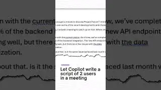 Demo Microsoft Copilot Using Microsoft Copilot #shorts #copilot #microsoftteams