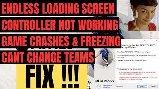 FIFA 23 FitGirl Repack Endless Loading Screen,Crash Fix and Controller Fix 