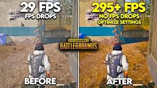 How to BOOST FPS in PUBG *2025! ✅| PUBG Low End Pc Fix Lag