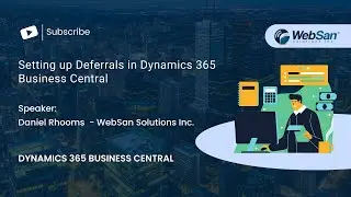 Setting up Deferrals in Dynamics 365 Business Central