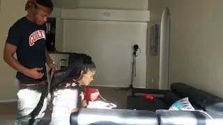 CUTTING GIRLFRIEND'S HAIR REVENGE PRANK (FAIL!!!) 😭