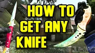 CSGO Knife Command | How to Get Any Knife in CSGO using Console Commands