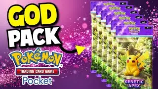 WE GOT A GOD PACK!! 110 PACKS! Pokemon TCG Pocket