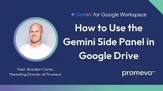 How to Use the Gemini Side Panel in Google Drive