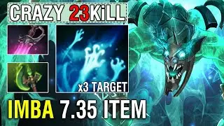 New Imba [Visage] Midlane Khanda + Parasma Broken Damage Non-stop Ganking Dota2 7.35d