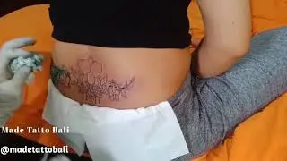 TANTE CANTIK BIKIN TATO DI P4NT4T || by Made Tatto Bali