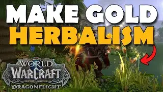 How To Make A LOT OF GOLD With Herbalism Dragonflight World of Warcraft Gold Making