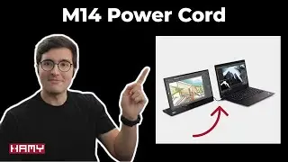 What cord should you use with the Lenovo M14 ThinkVision Monitor?