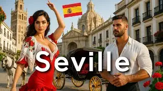 SEVILLE 🇪🇦 Spain 2024 - The Beautiful City of Flamenco - Andalusia 4K Video