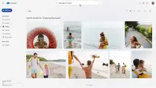 OneDrive Photos natural language search