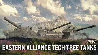 New Eastern Alliance Tech Tree Tanks
