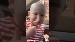 So funny baby 👶😂 || #cute #funny #shorts