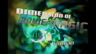 Sci-Fi Channel promo for Dimension of Movie Magic's double feature of 