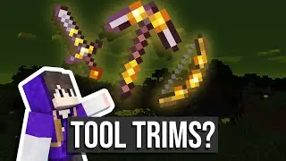 What if Minecraft has Tool Trims?