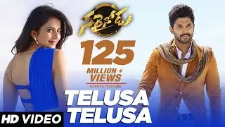 Telusa Telusa Video Song | Sarrainodu Video Songs | Allu Arjun,Rakul Preet | SS Thaman |Telugu Songs