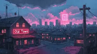 Nostalgic Lofi Hip Hop Beats 🎧 80s & 90s Old Japanese Town Ambience 🌆 Lofi Rain Playlist