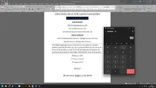 İcra Müdür Yardımcılığı Sınavı Soru Dağılımı ve Soruların Puan Değeri 2024