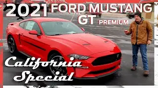 NEW 2021 Ford Mustang GT PREMIUM | California Special Edition | Review