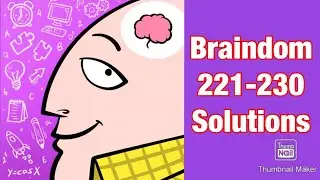 Braindom : Levels 221 222 223 224 225 226 227 228 229 230 Walkthrough (Tricky Brain Puzzles)
