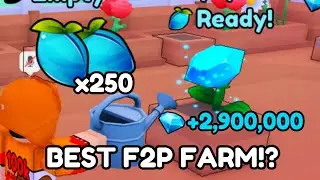 Planting 250 Diamond Plant Seeds in Pet Simulator 99!