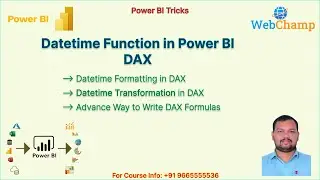 PBI_55: DATETIME Function in Power BI DAX || Datetime value Transformations
