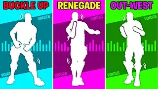 These Legendary Fortnite Dances & Emotes Have Voices: TikTok Out West, Bhangra Boogie, Buckle Up