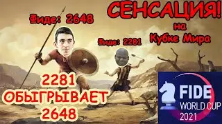 СЕНСАЦИЯ! на кубке мира по шахматам. Айк Мартиросян проигрывает Мвали Читумбо (2281 ФИДЕ)