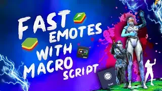 How to do fast emotes like b2k/How to do fast emotes with macro script.