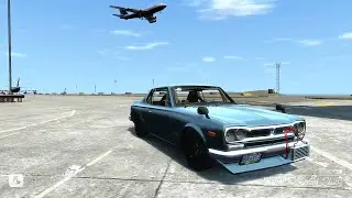 GTA IV 1972 Nissan Skyline GT R Crash Testing