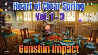 GENSHIN IMPACT: Lore Series [Heart of Clear Spring Vol. 1 - 3 ]