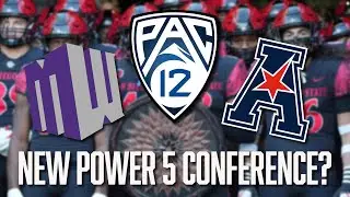 Pac-12, MWC, & AAC Attempt to Create a New Power 5 Conference | Conference Realignment | MWC | AAC
