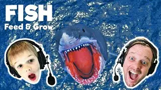 We Got Eaten! | Feed And Grow Fish