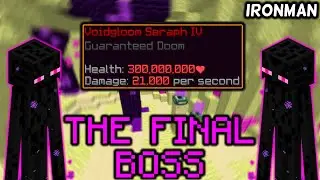 THE FINAL BOSS... (Hypixel Skyblock IRONMAN) [92]